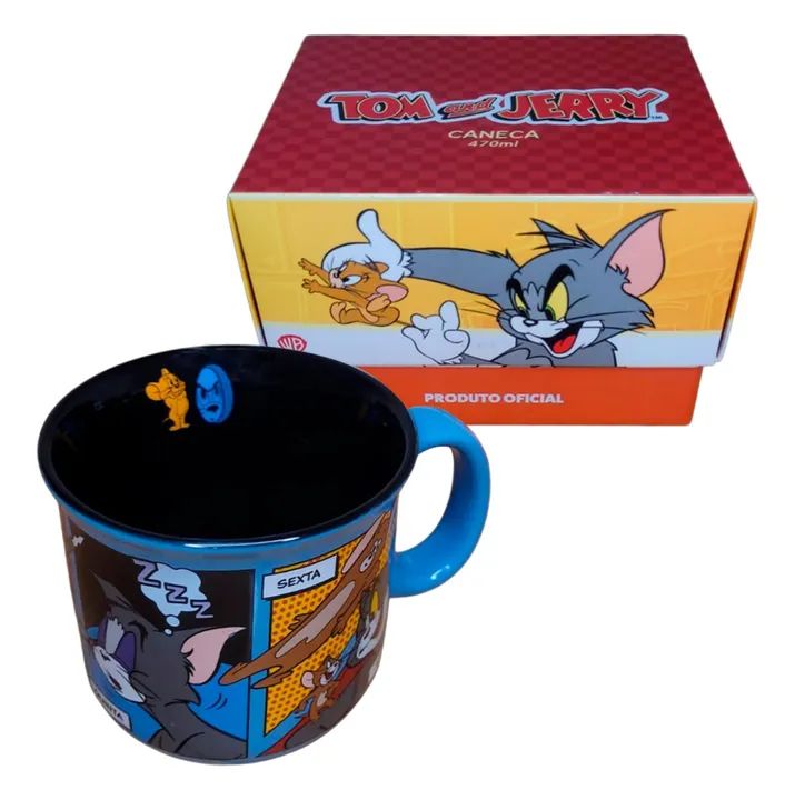 Caneca Tom & Jerry - Louça - Foto 2