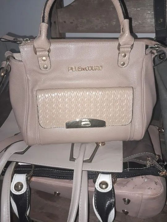 Bolsa de Ombro couro fino, Carmem Steffens  - Foto 4
