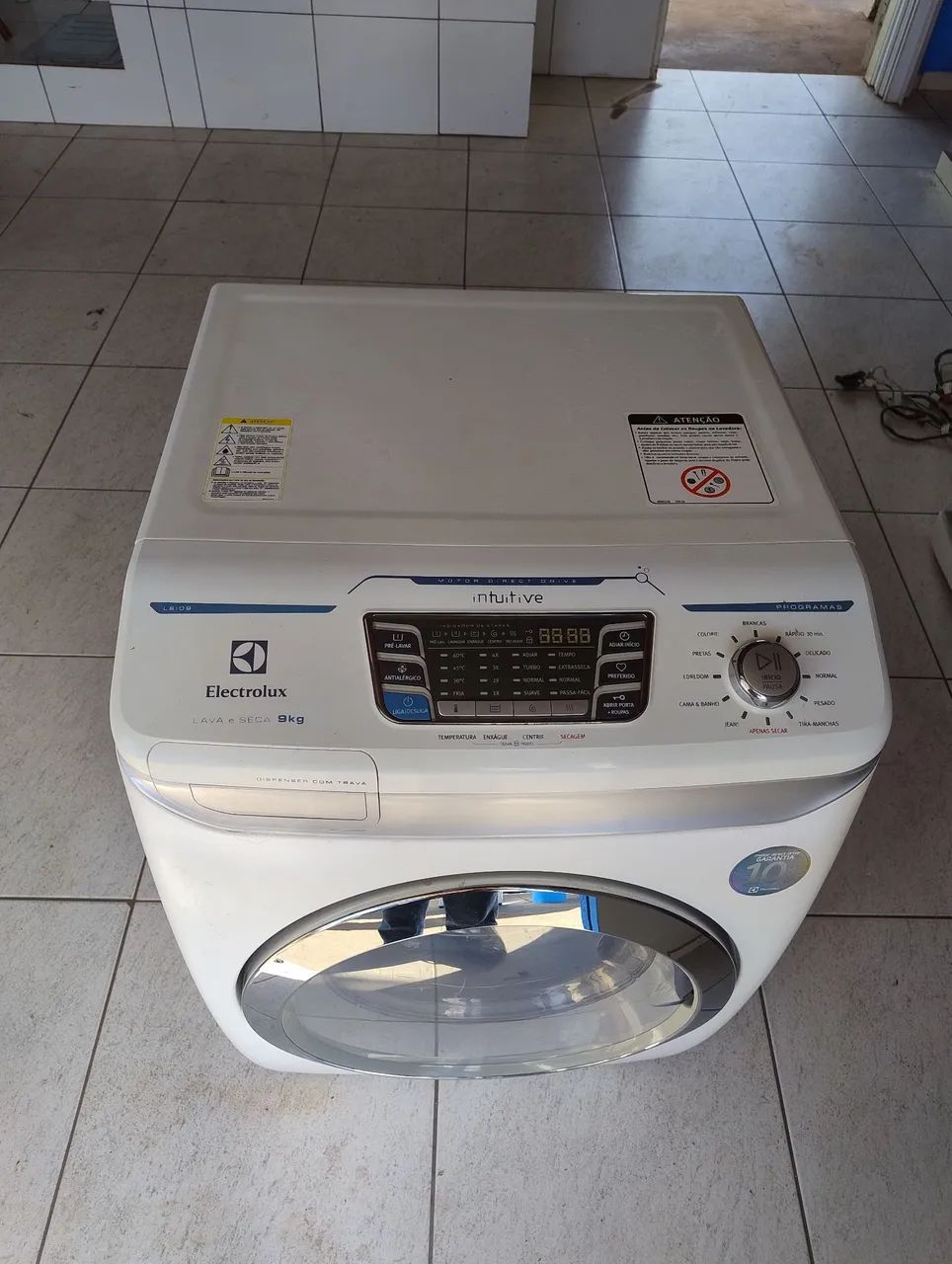  Máquina Lava e Seca Electrolux 9kg funcionando perfeitamente top!!! - Foto 2