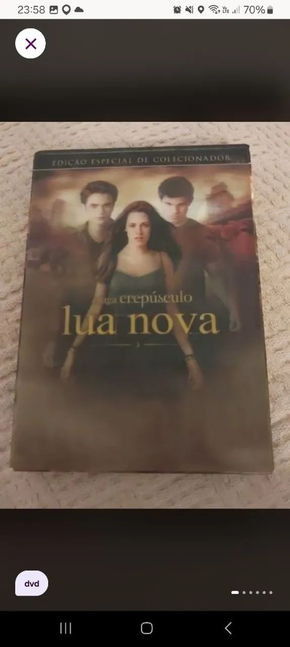 DVDs crepúsculo vendo junto ou separado  - Foto 3
