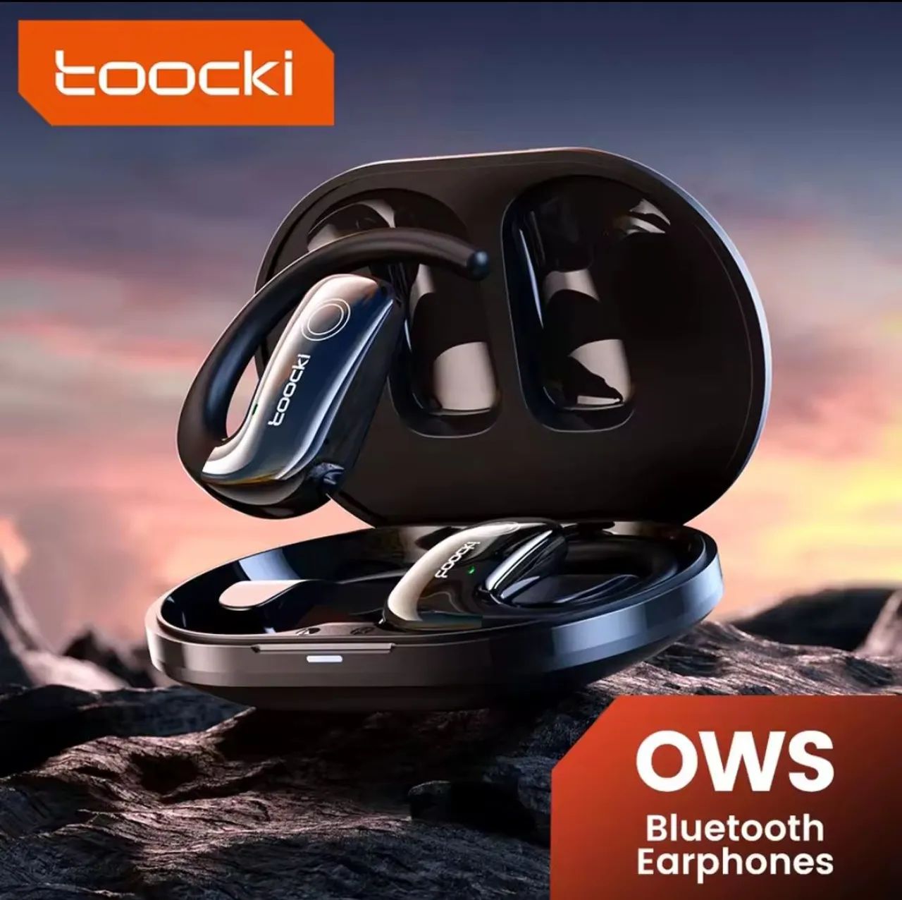 Fone bluetooth esportivo.