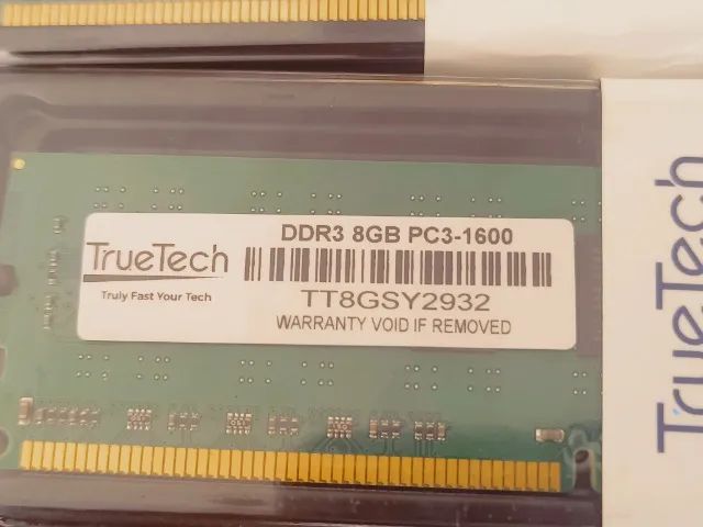 Memoria 8gb+8gb Ddr3 1600mhz Pc3 1600 Truetech (o Par) P/ PC - Foto 2