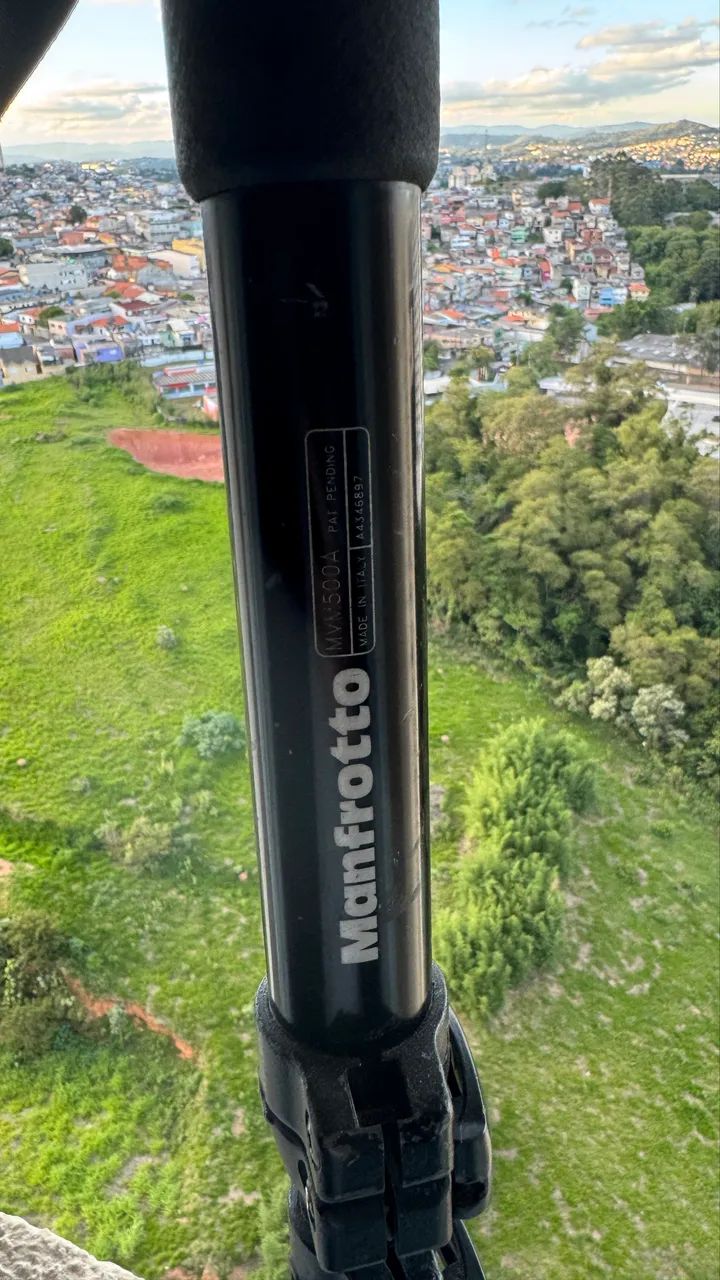 Monopé Hidráulico Manfrotto Mvm500A Profissional - Foto 6