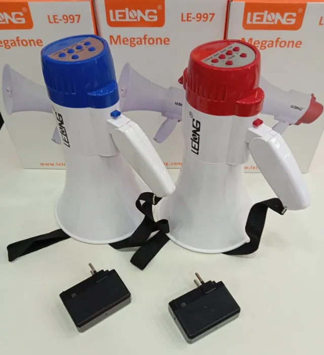 Megafone Portátil Lelong LE-997 - Novo