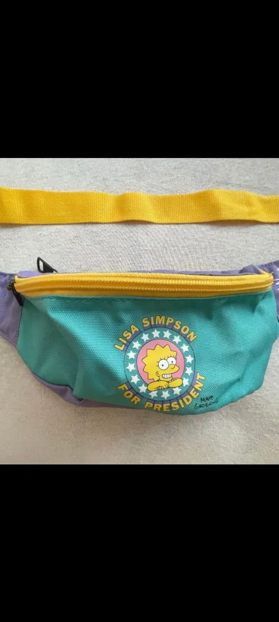 Pochete Simpsons parceira vans