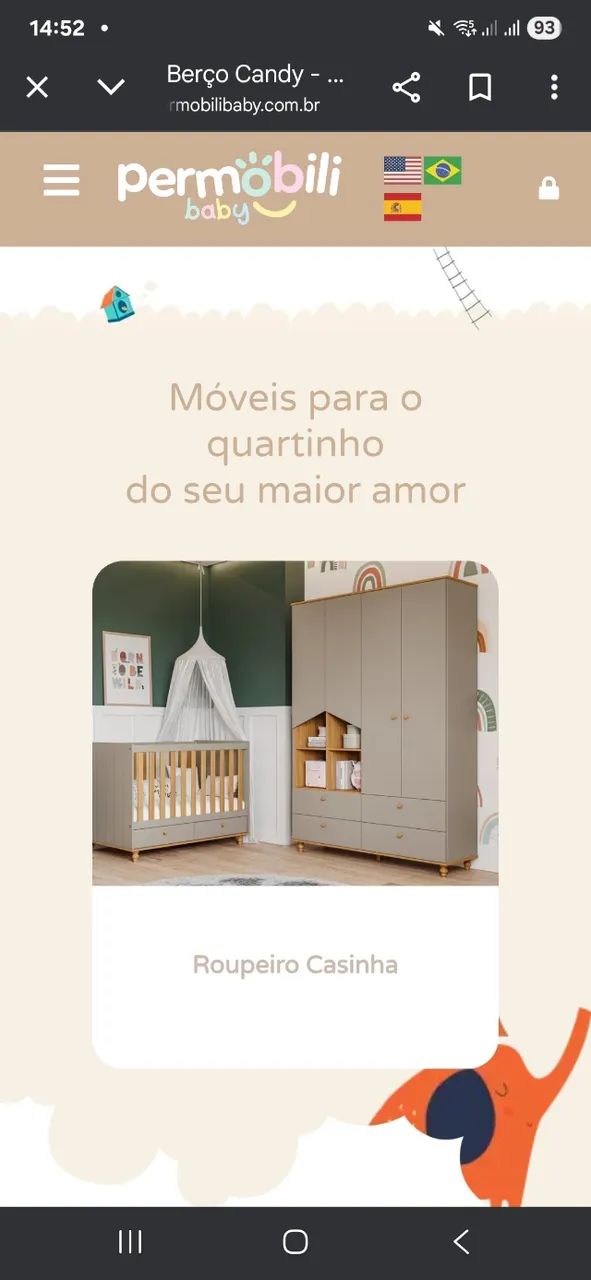 BERÇO GRANDE PERMOBILI LUXO - Foto 2