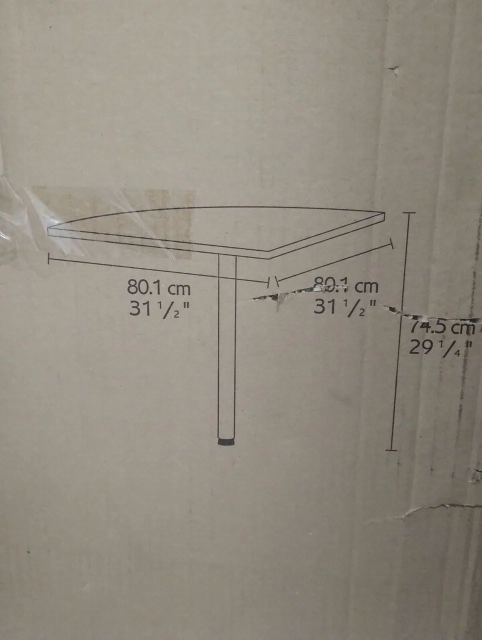 Extensor Canto / Junção de Mesa MDF - Foto 2
