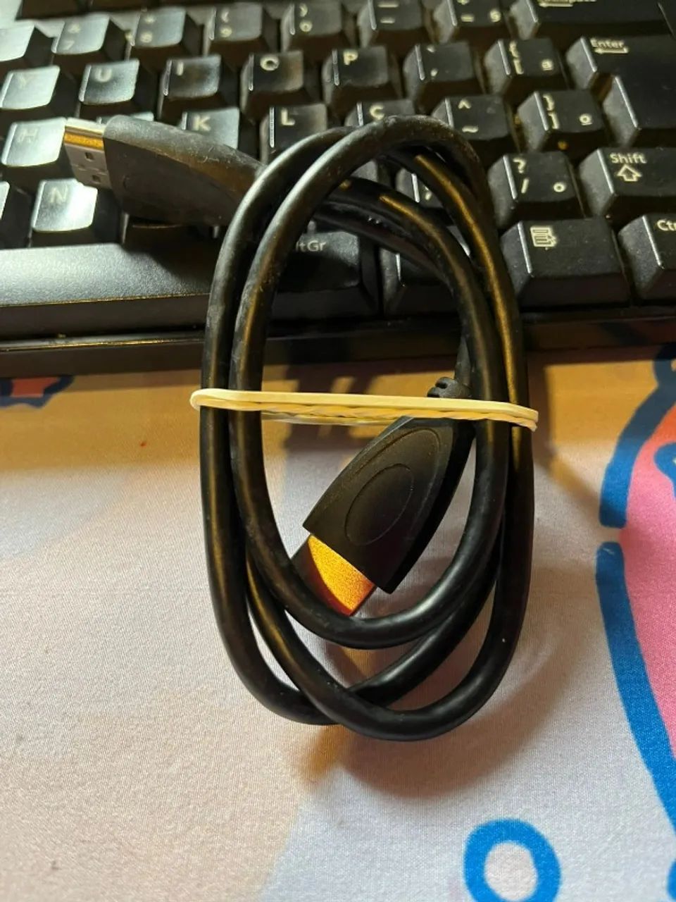 Cabo Hdmi 4k 1.4 3d 75cm Usado - Foto 2