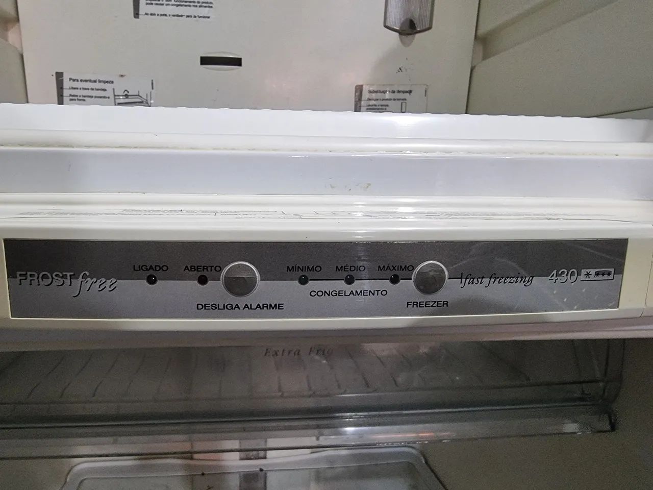 Troco Geladeira Brastemp 430L Frost Free por Smart TV - Foto 3