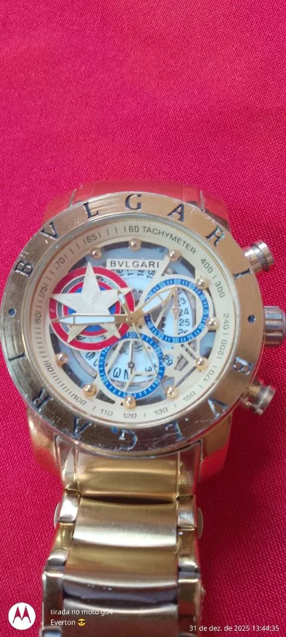 Relógio bvlgari 