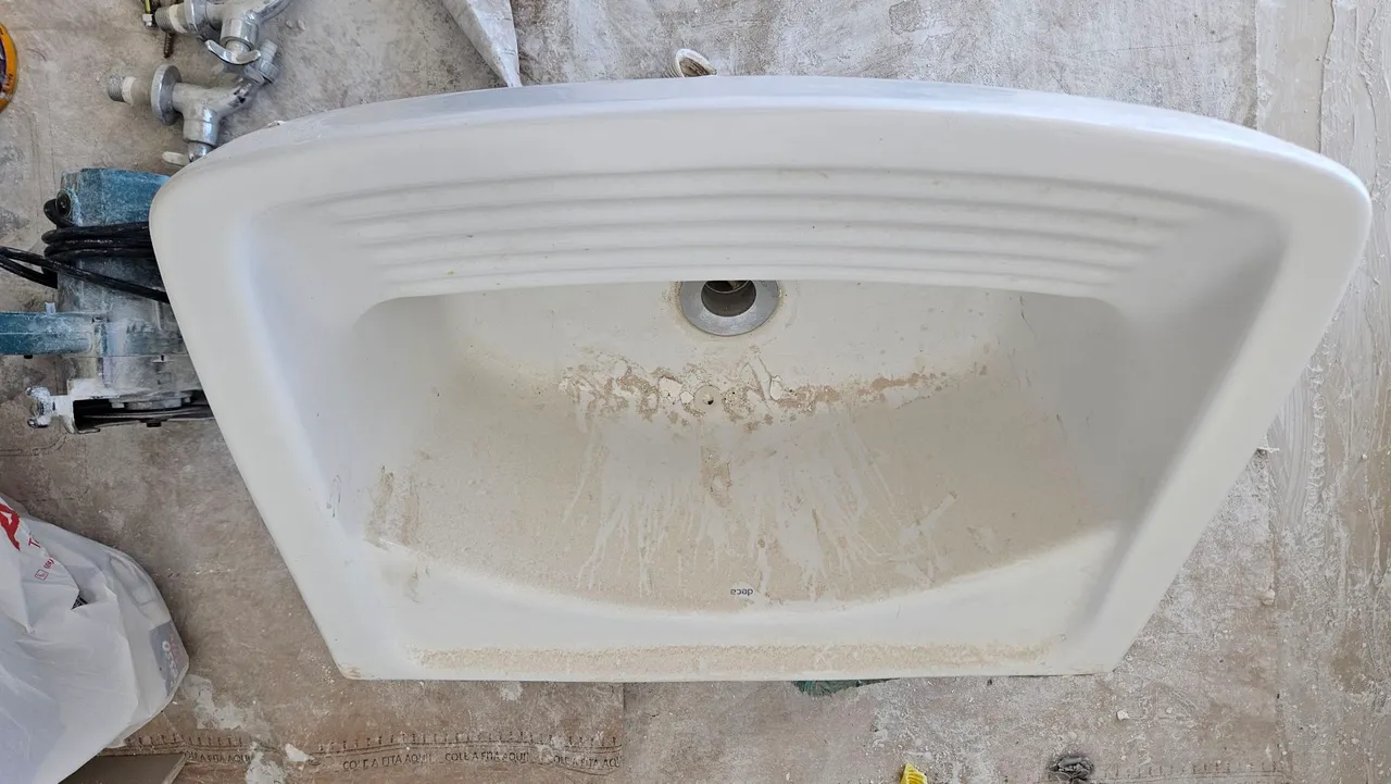 Tanque Louça 18 Litros 56 X 43 cm Branco Deca