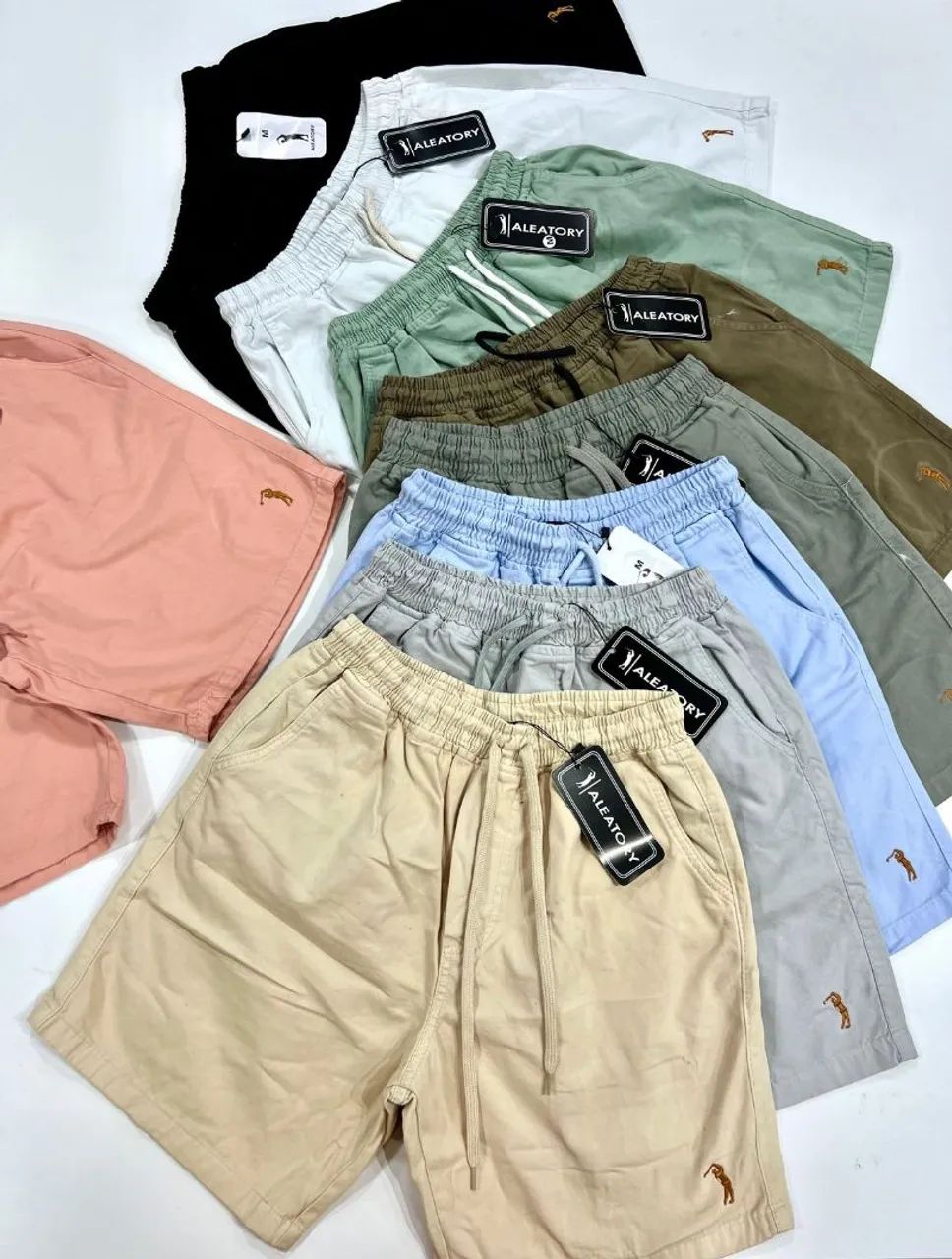 Shorts Masculinos Sarja - (LEIA A DESCRIÇÃO) - Foto 4