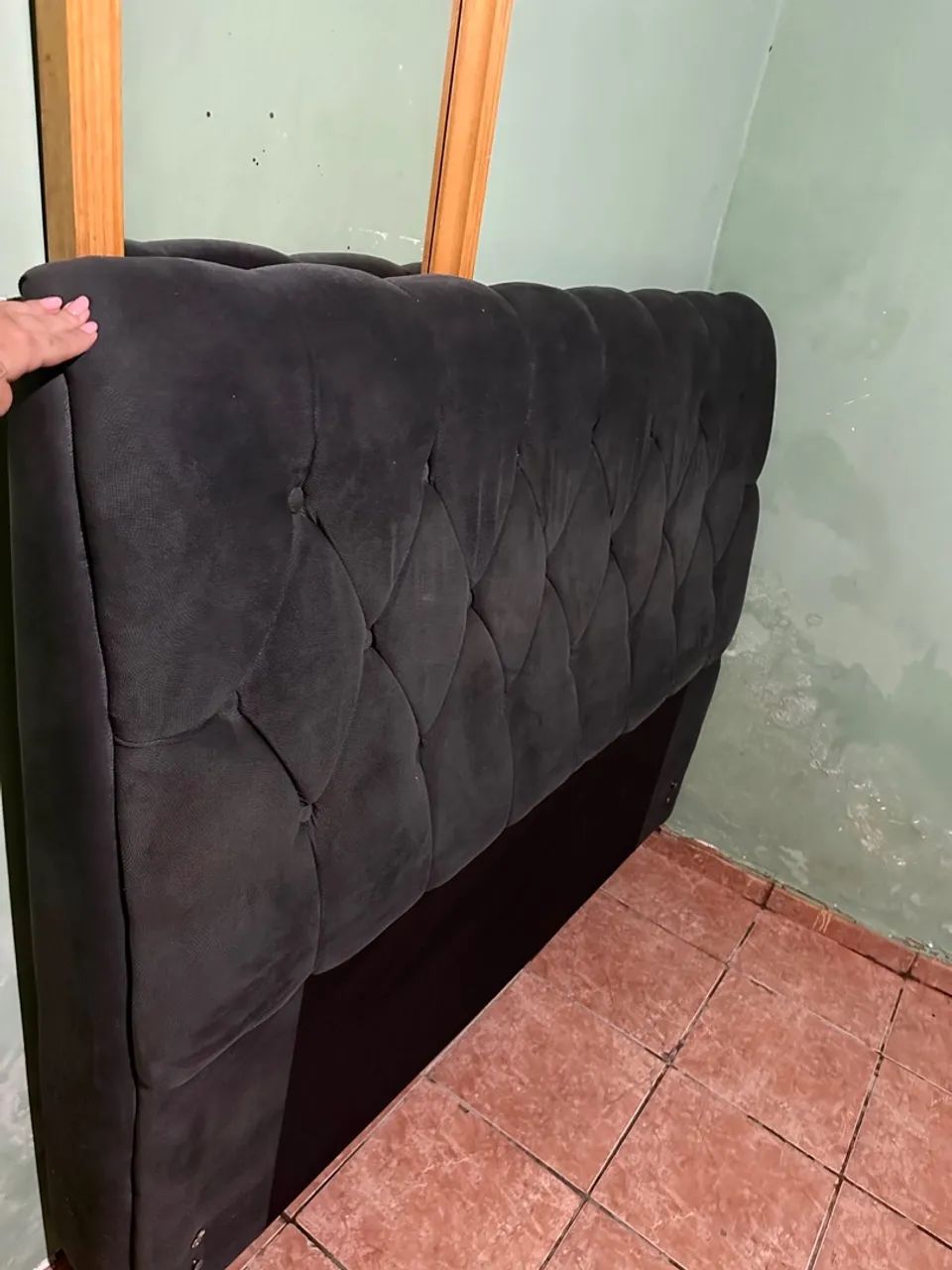 Cabeceira cinza  - Foto 3