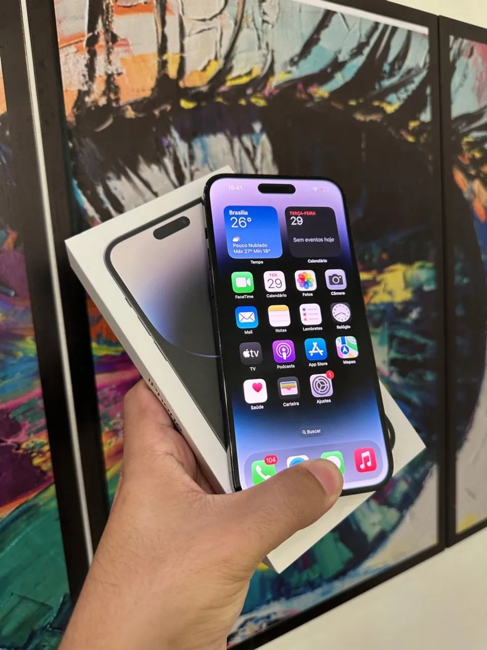 IPhone 14 Pro Max 128 Anatel  - Foto 2
