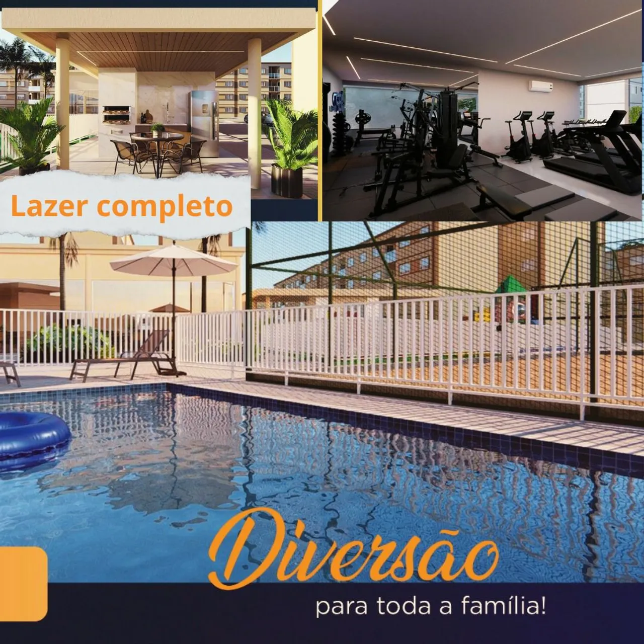 Lazer completo até 100% financiado