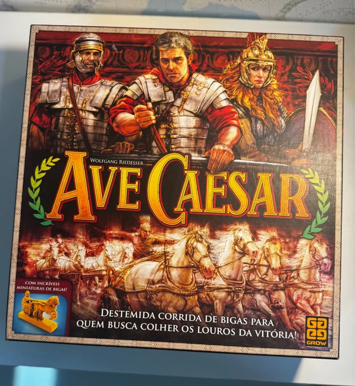 Ave Caesar - Jogo de Tabuleiro