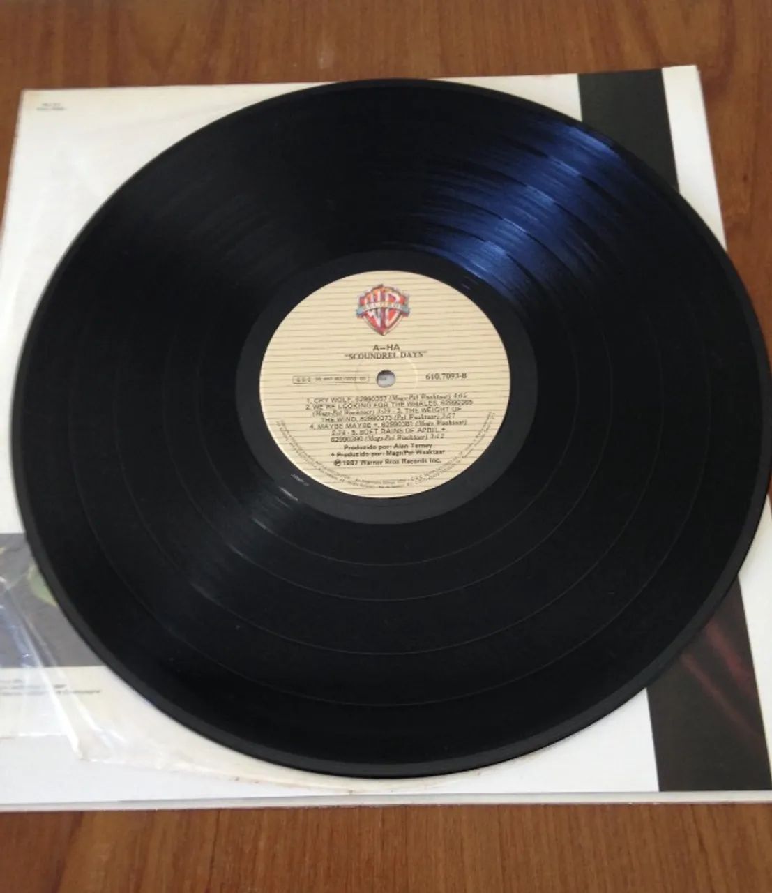 DISCO DE VINIL A-HA SCOUNDREL DAYS - Foto 3