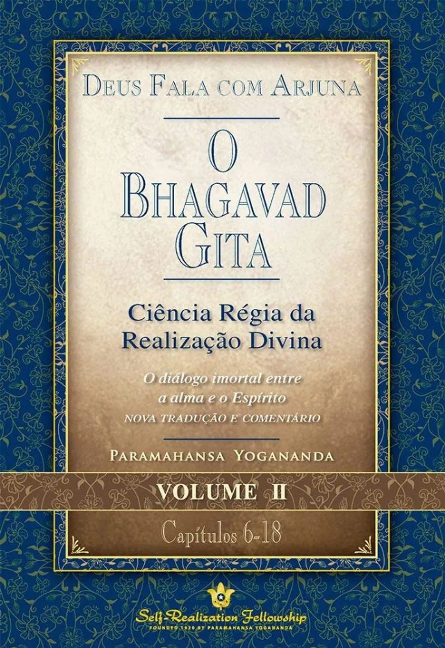 Livro Bhagavad Gita vol. 2 - de Paramahansa Yogananda - capa comum