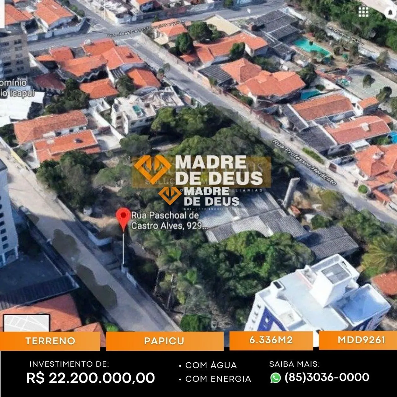 TERRENO NO PAPICU DISPONÍVEL A VENDA