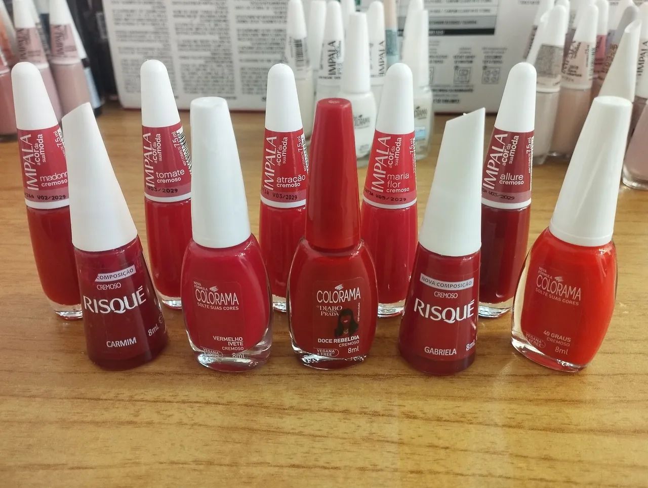 Kit 59 esmaltes (Impala/Colorama/Risqué/Dailus) - Foto 5