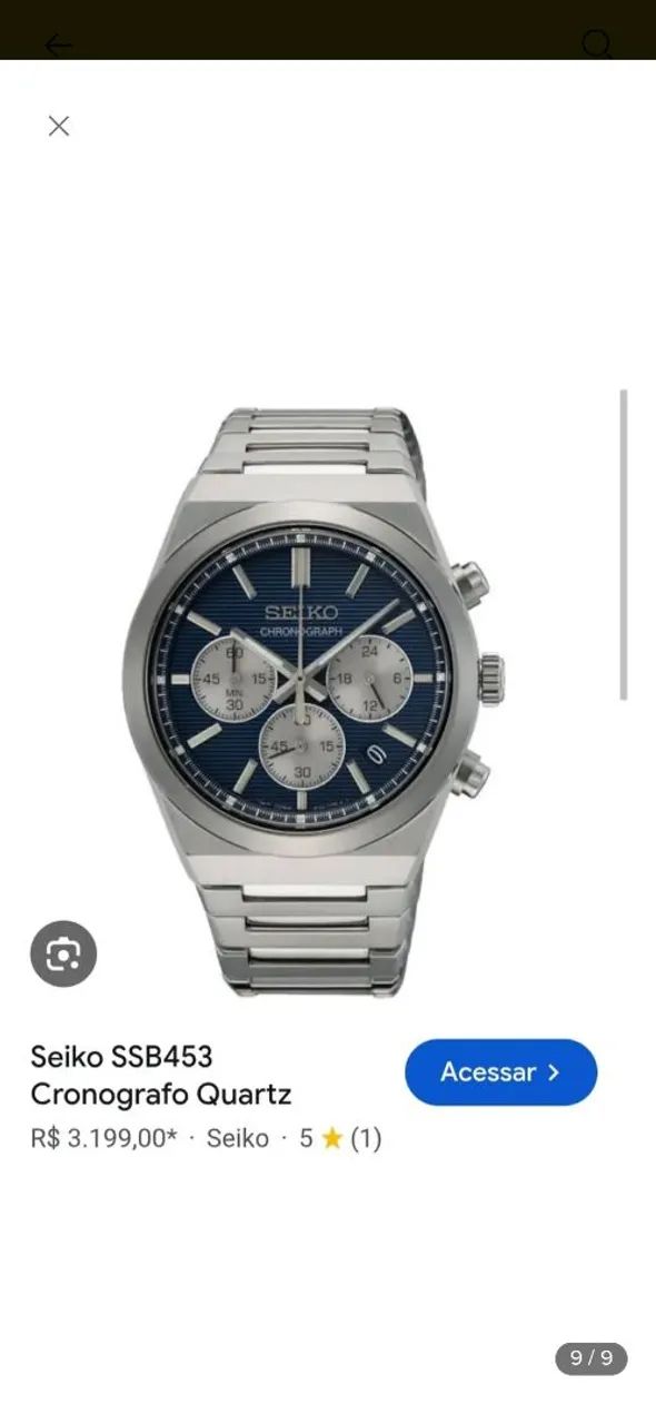 Relógio seiko cronógrafo - Foto 5