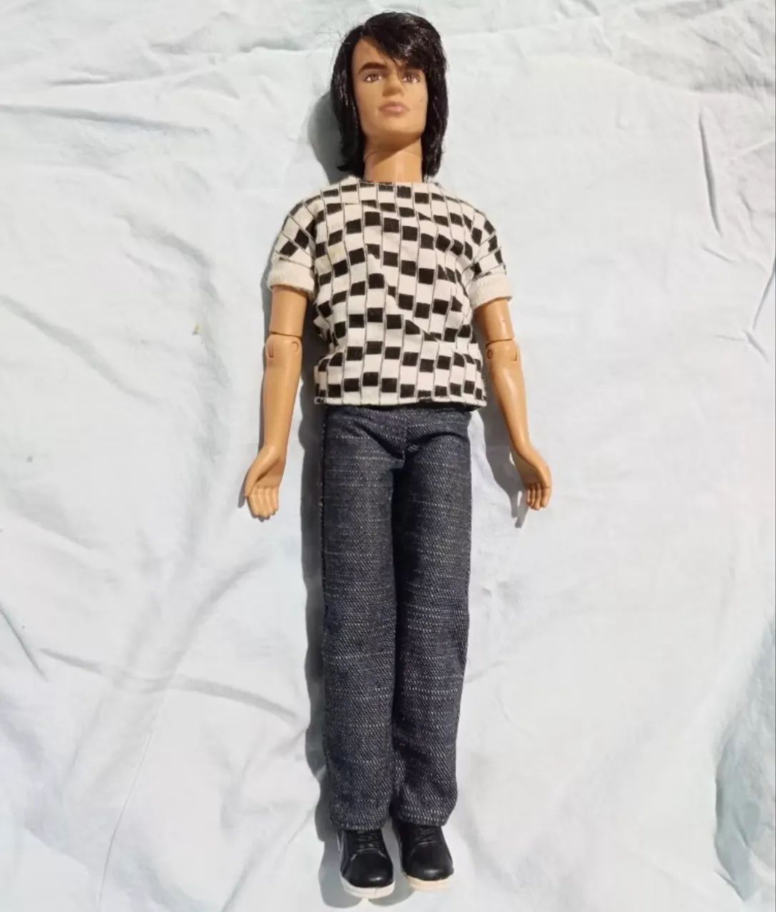Boneco colecionável antigo shane camp rock