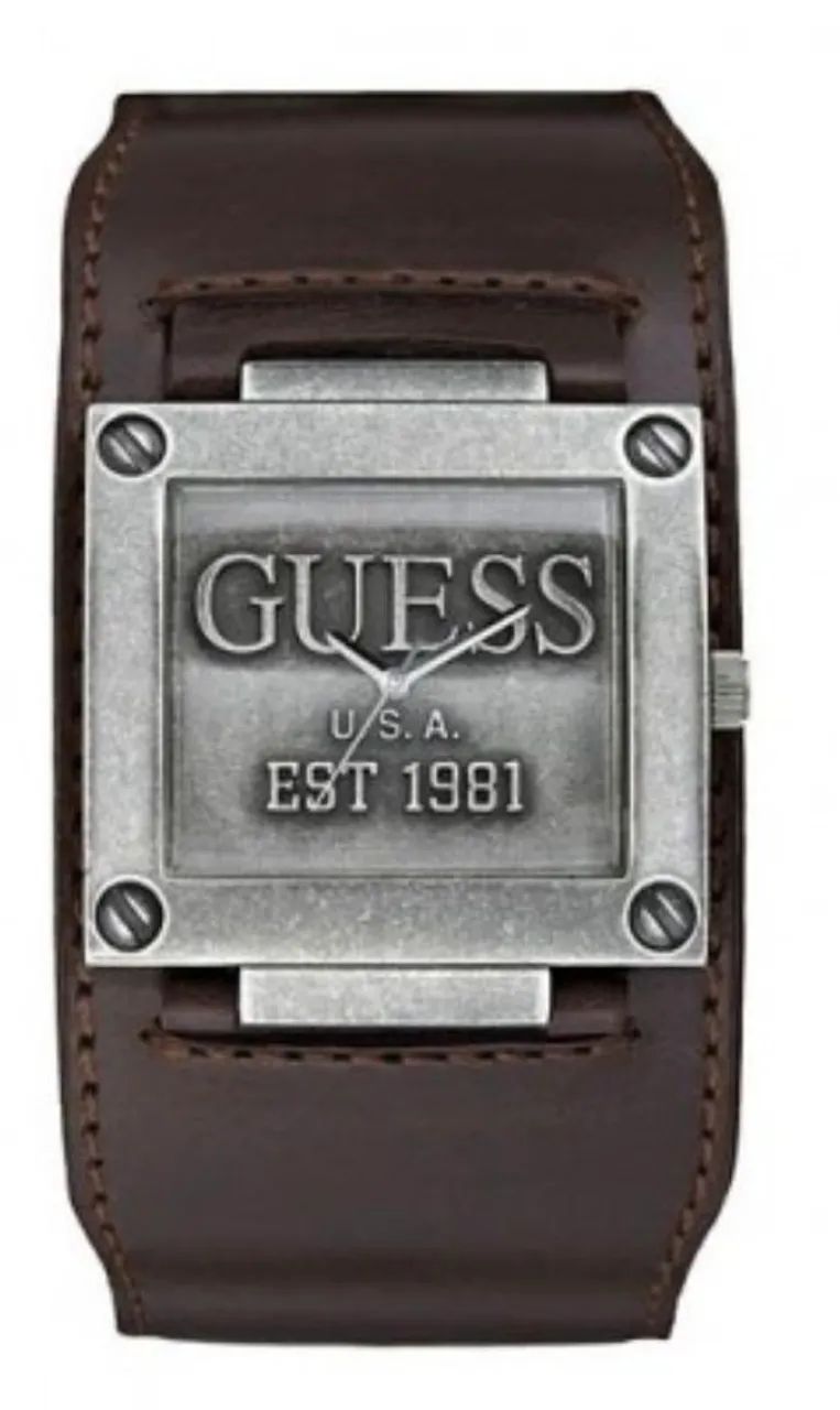 Relógio Guess pulseira de couro  - Foto 2