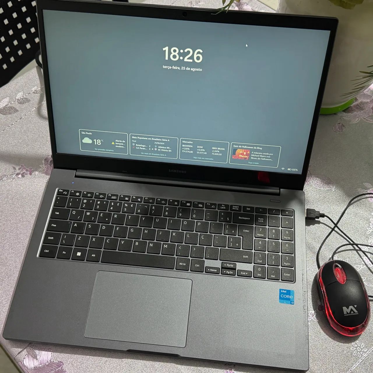 Notebook Samsung (entrega em mãos) 