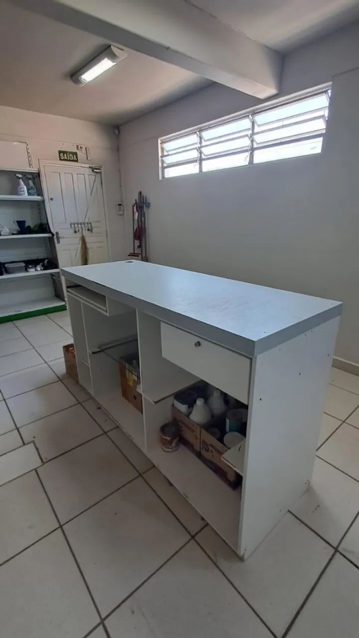 Balcão de Atendimento Caixa Recepção em MDF
