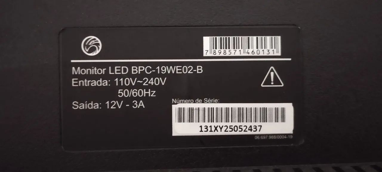 Monitor 19 polegadas 60Hz (Brazil PC) - Foto 3