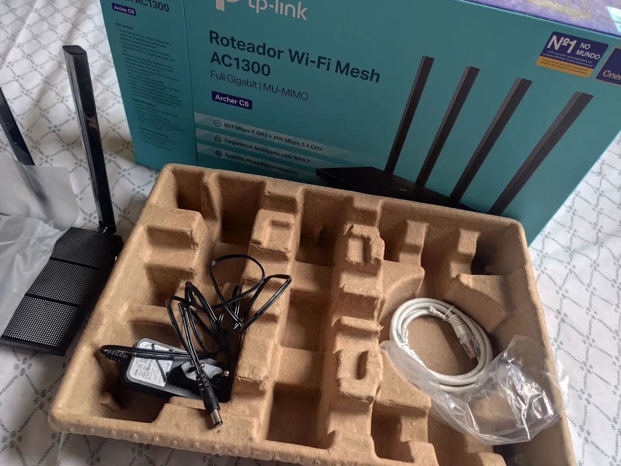 Tp-Link Roteador Wi-fi Mesh AC1300 - Foto 4