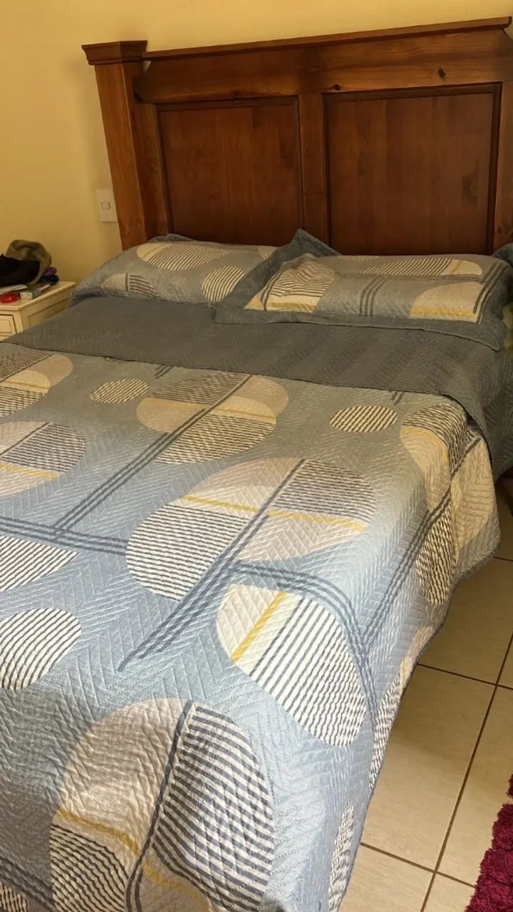 Cama de casal com colchão  - Foto 2