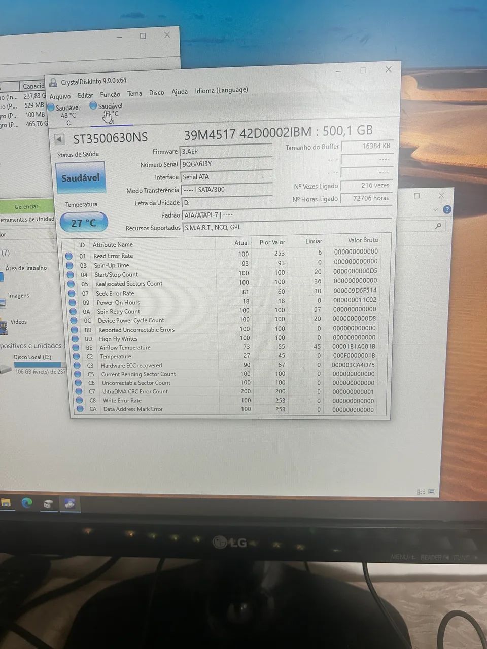 4 Hds IBM - 500gb cada  - Foto 4
