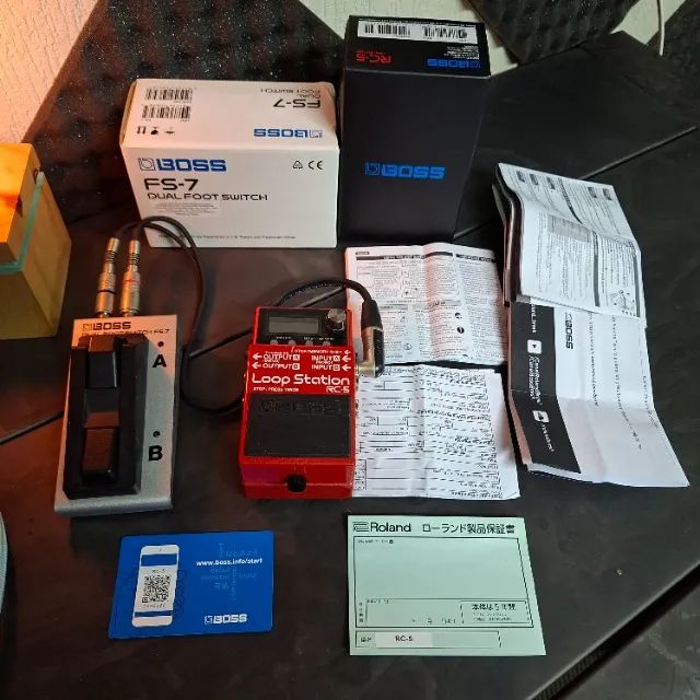Pedal Boss RC5 - Loop Station + Footswitch FS7 - Foto 3