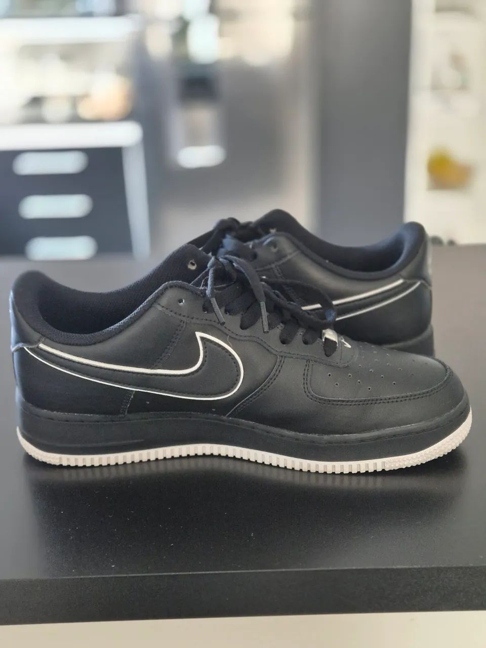 Air Force 1 Black White  - Foto 3