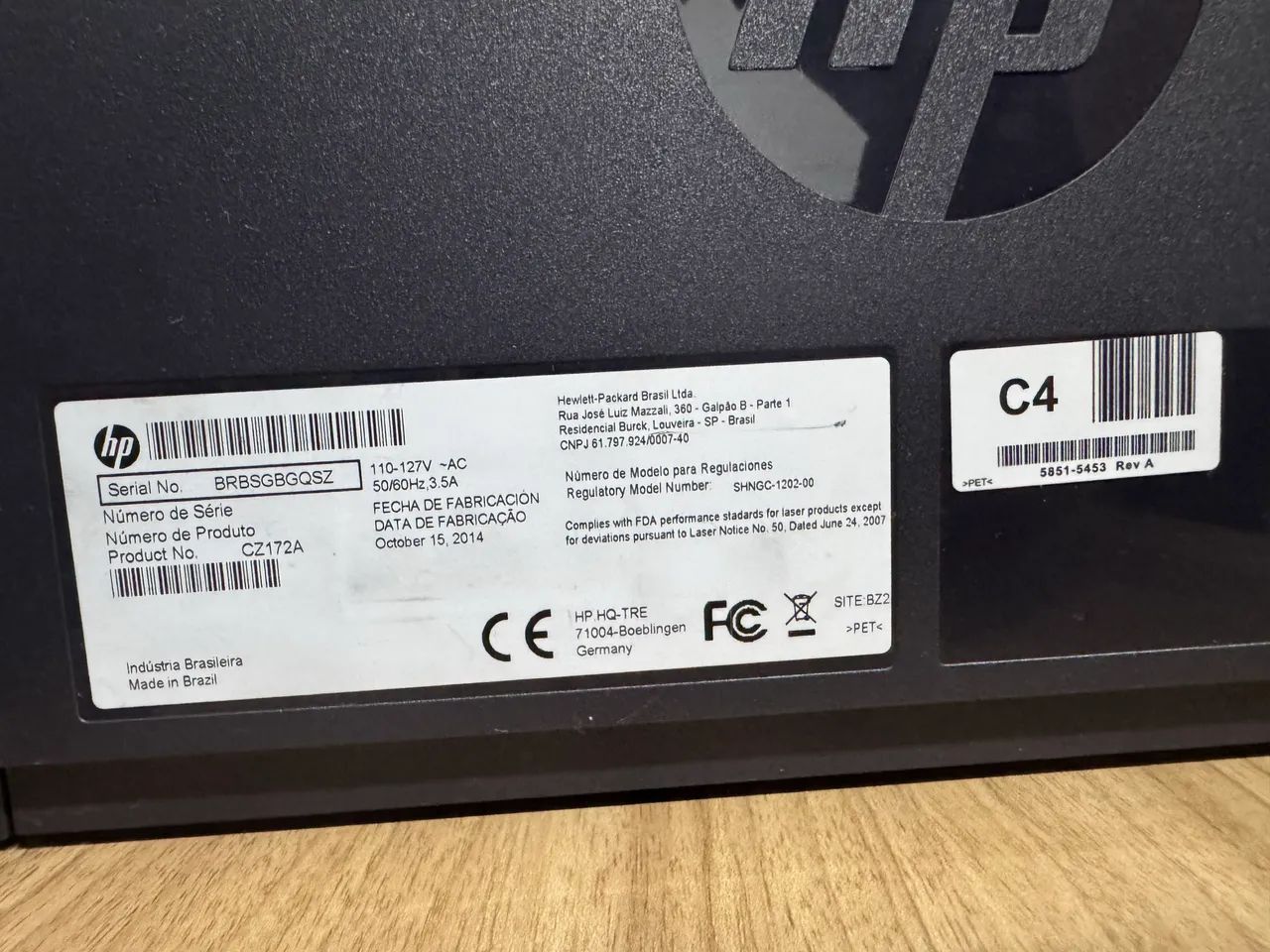 HP LaserJet Pro MFP M125a usada  - Foto 2
