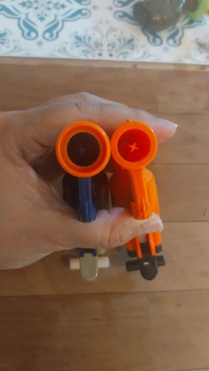 Nerf Jolt azul usado. Ar comprimido - Foto 3