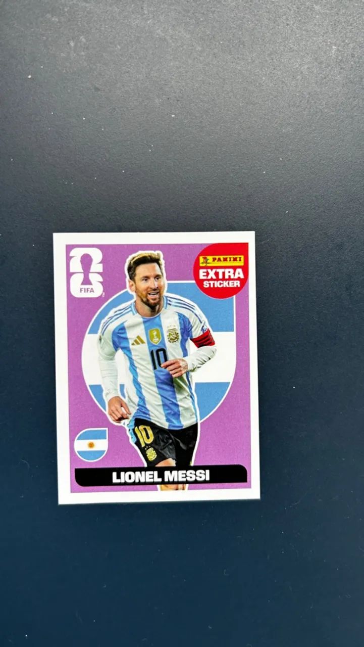 Figurinha Legend Messi Copa 2026