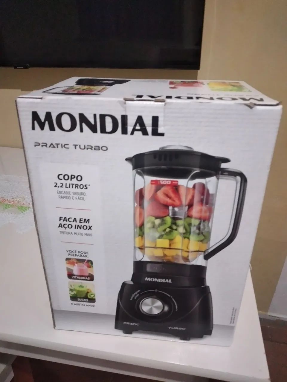 Liquidificador mondial novo