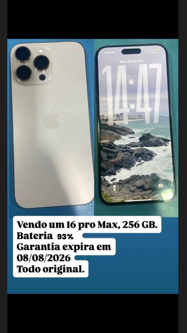 iPhone 16 pro Max 256 GB