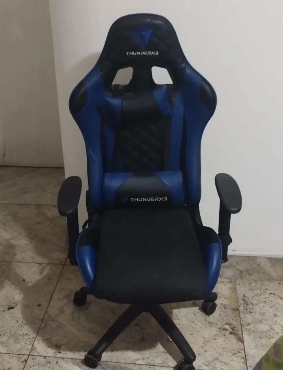 Cadeira Gamer ThunderX3 Azul (ótimo estado)