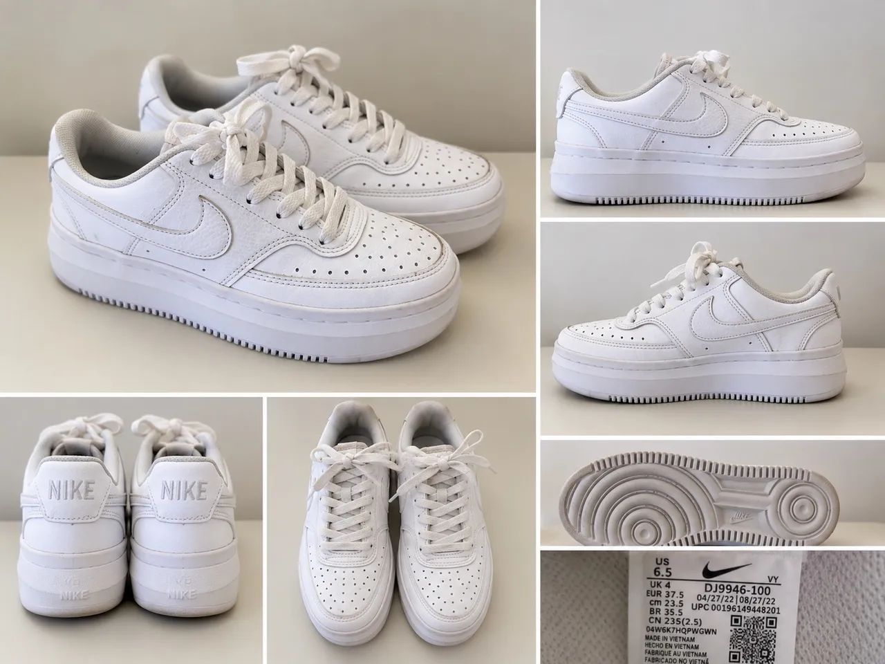     Nike Air Force 1 PLT.AF.ORM Branco Original Tam. 35