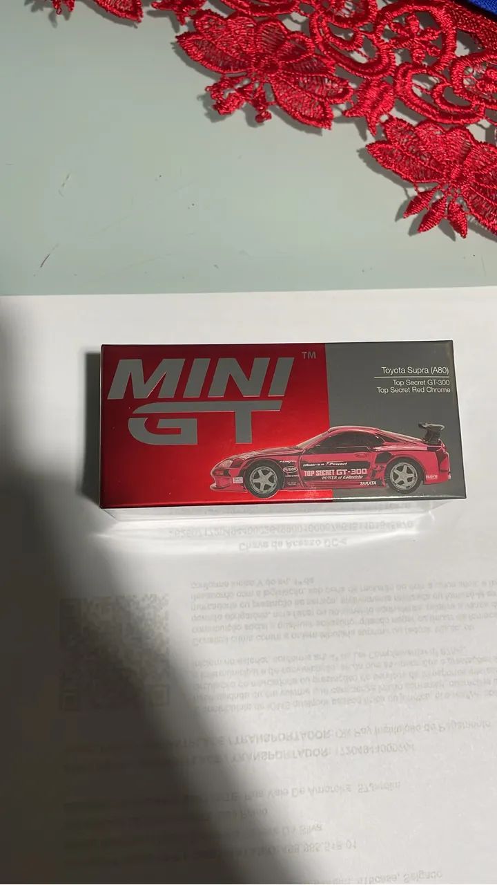 Supra Mini Gt Top Secret Red Chormed
