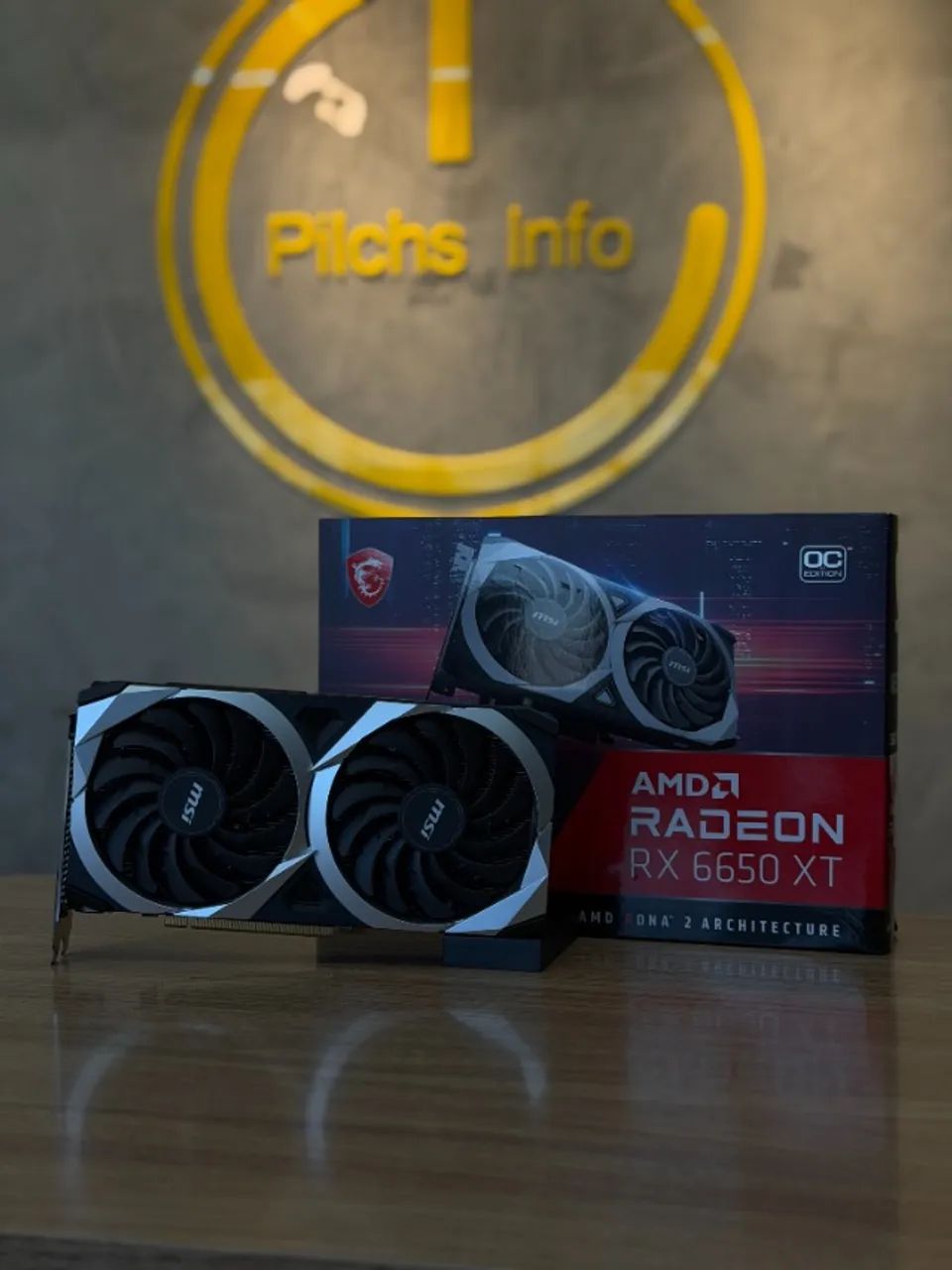 Placa de Vídeo MSI Radeon RX 6650 XT MECH 2X 8G OC | GDDR6 | Dual Fan