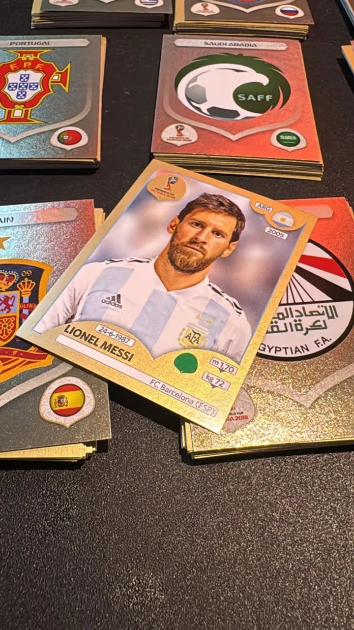 BOX GOLD EDITION COPA RUSSIA 2018 CAPA DURA