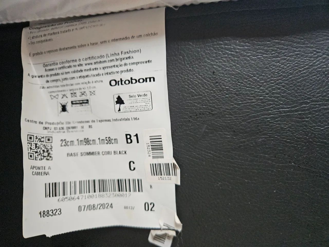 Base box cama queen Ortobom excelente estado