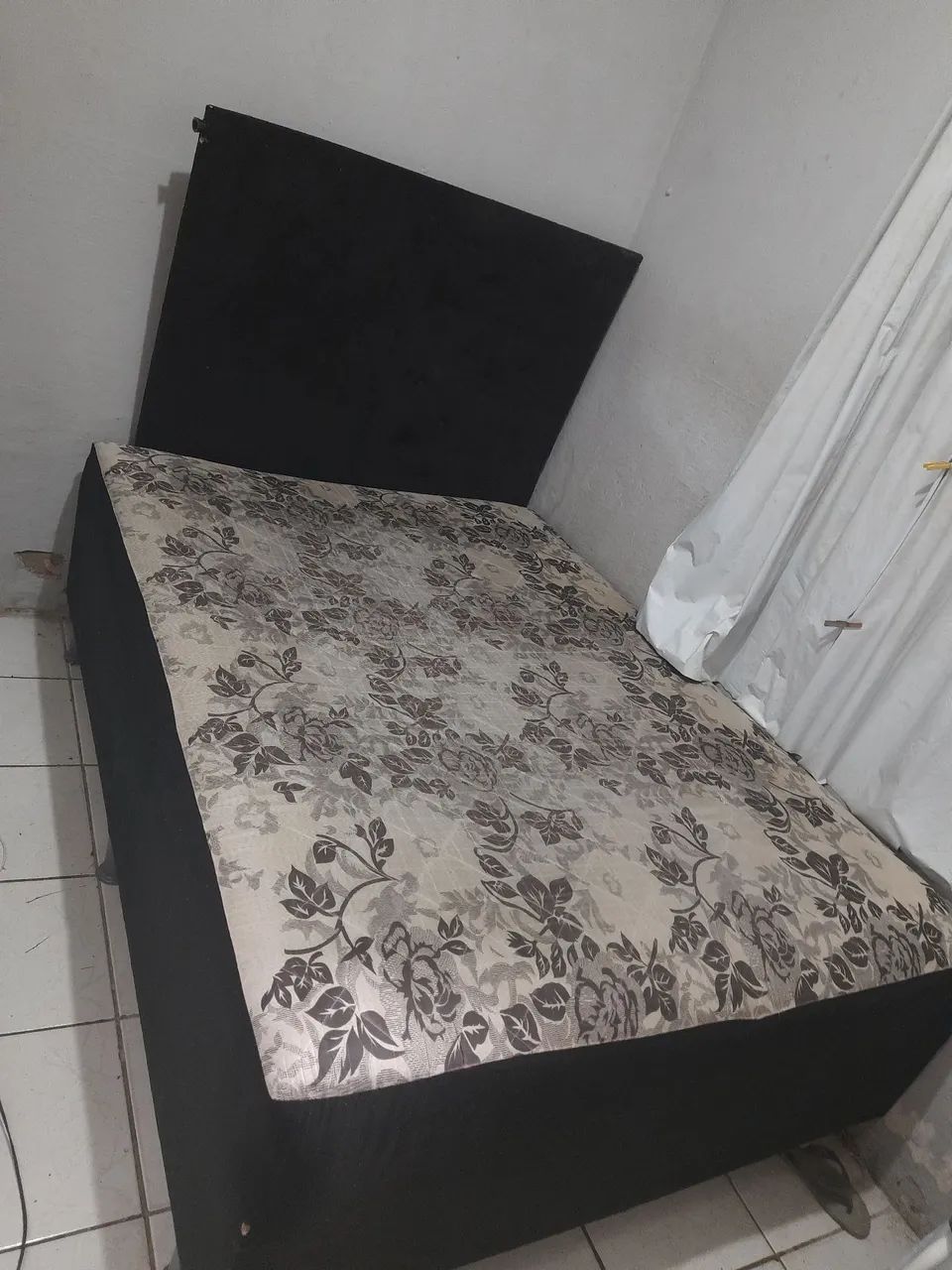 Cama Box casal COM CABECEIRA