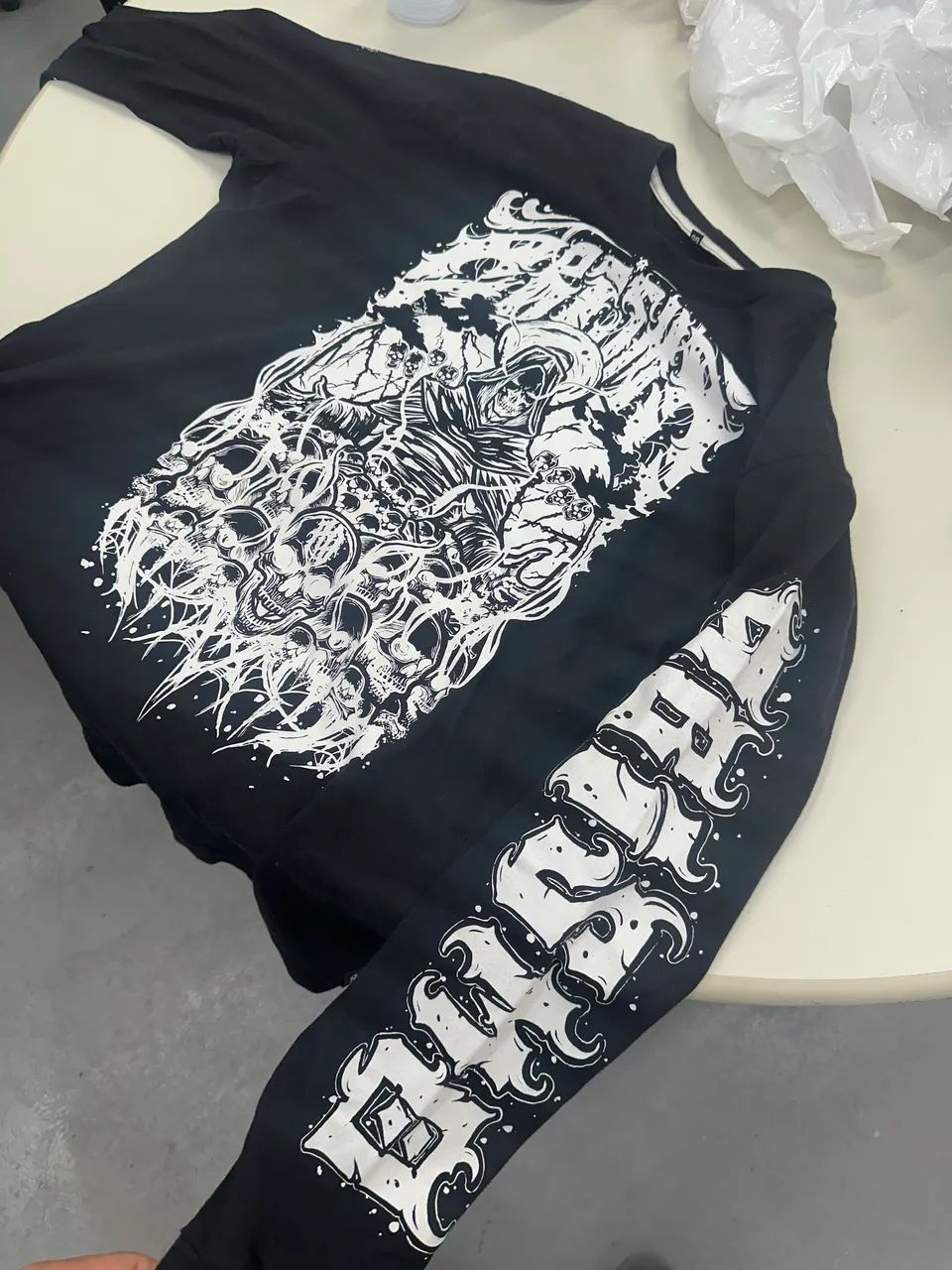 Blusa manga longa Abismo  - Foto 2