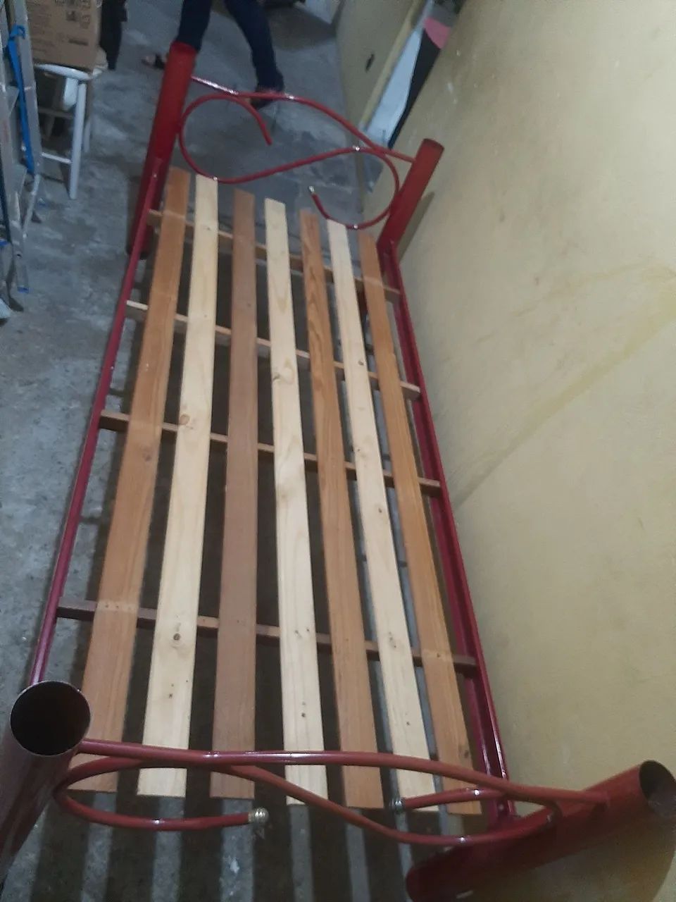 Cama solteiro com colchão  - Foto 3