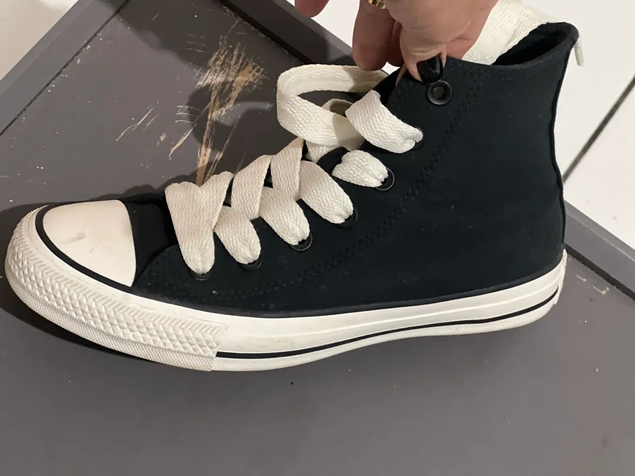 Tênis Allstar cano alto  - Foto 4